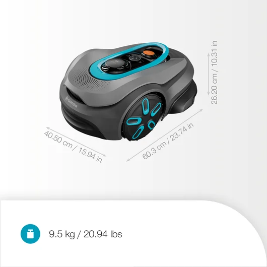 Smart SILENO Sense 600 m², Robot Rasaerba - immagine 5